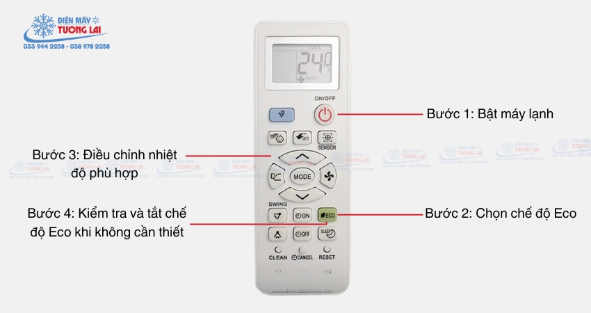 Cách bật và sử dụng chế độ Eco trên máy lạnh